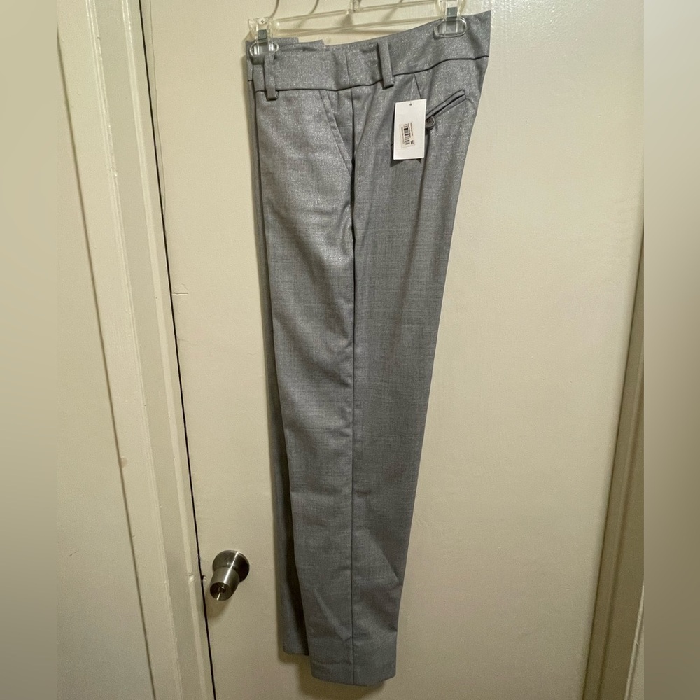 Trina Turk Gray Dress Pants Size 6 NWT Career Work Trousers